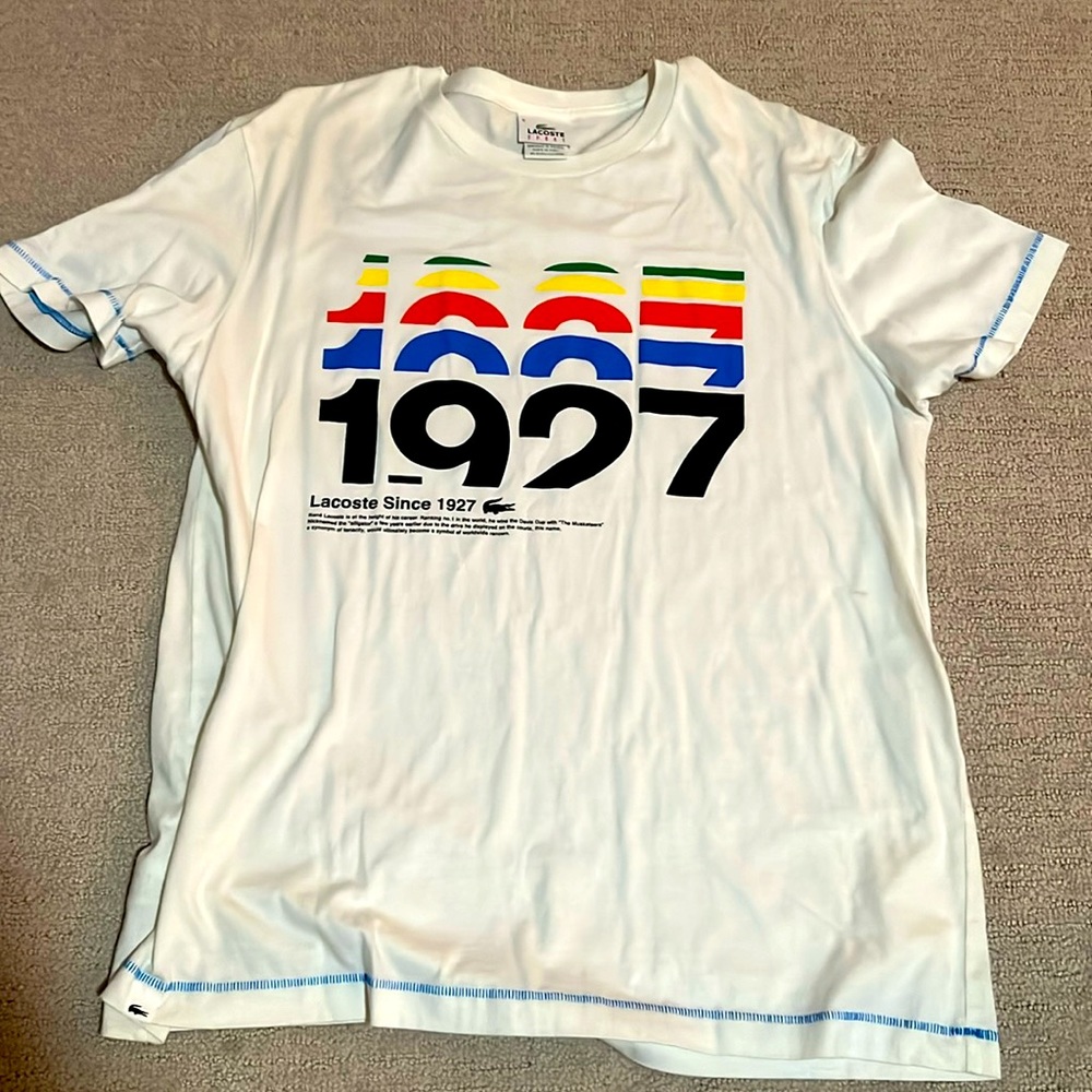 NWOT Lacoste Sport T-shirt